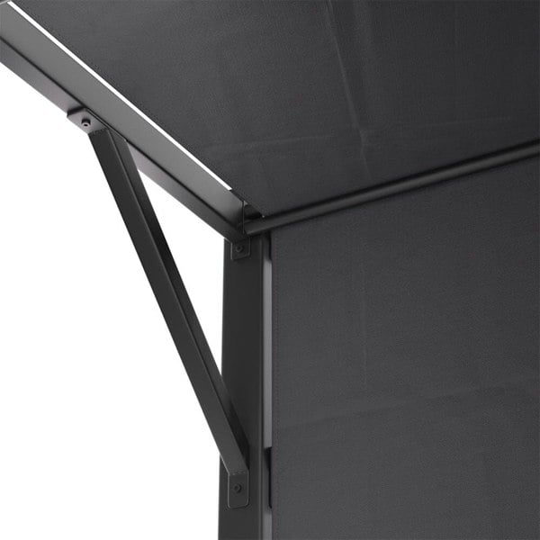Luxury Outdoor Steel Pergola with Retractable Canopy Living and Home 