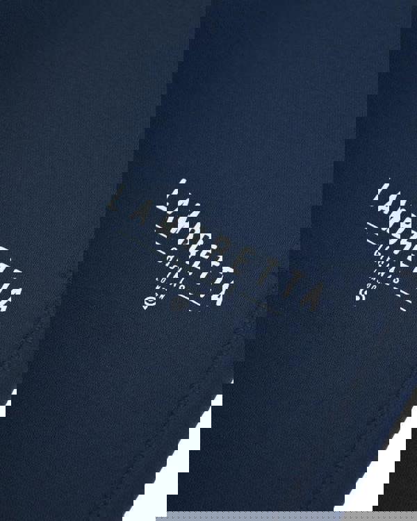 Lambretta Mens Classic Logo Gym Sports Casual Fleece Joggers