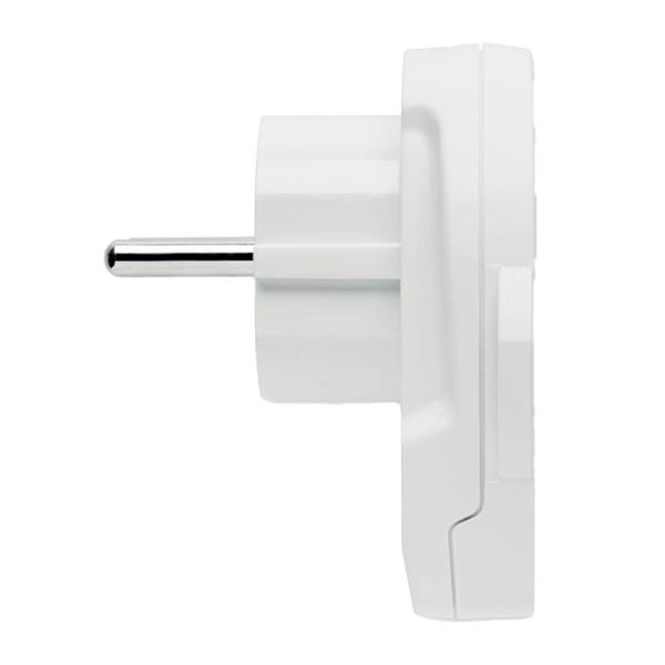 MidOcean World To Europe Travel Adapter - White - 