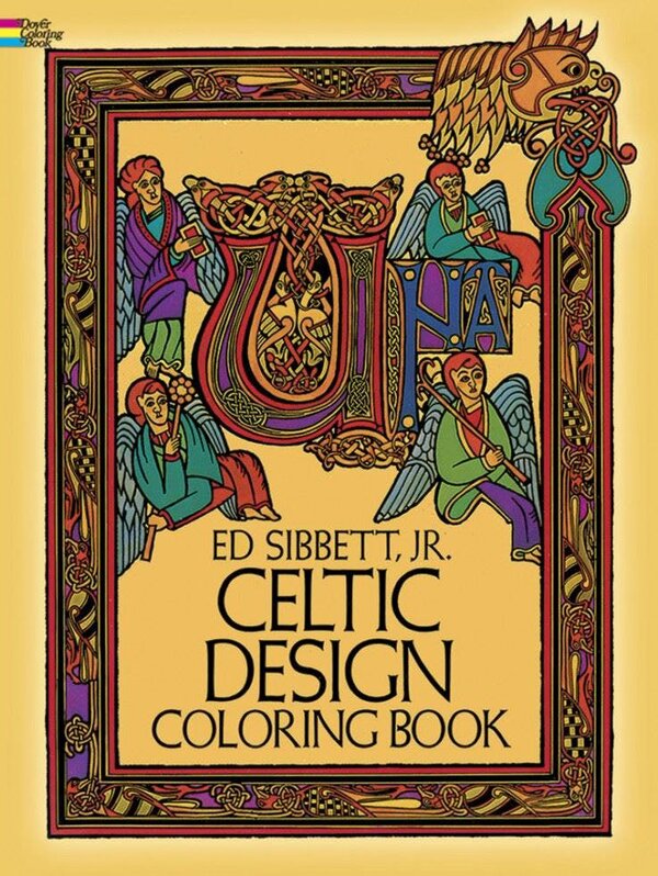 Celtic Design Coloring Book - Ed Sibbett