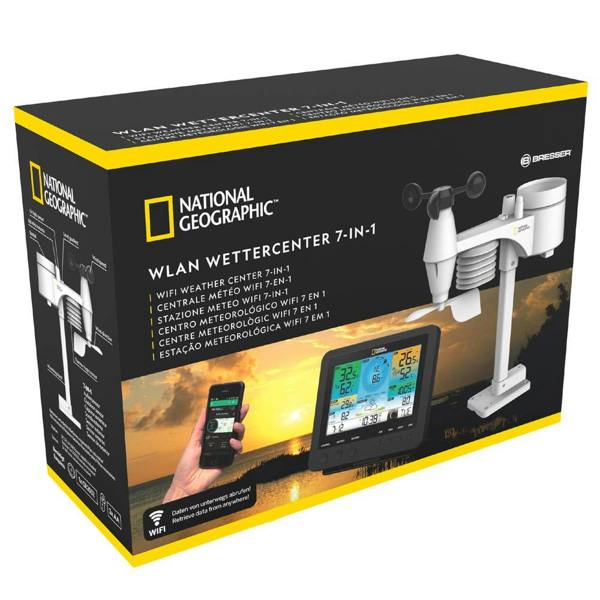 National Geographic Wi-Fi Colour Weather Station with 7-in-1 Sensor