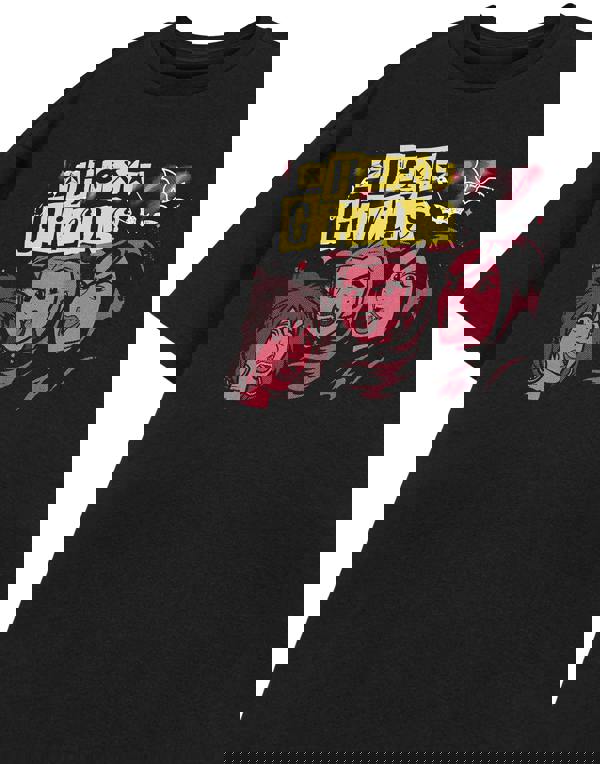 Scooby Doo Womens Black Hex Girls Punk Short Sleeved T-Shirt