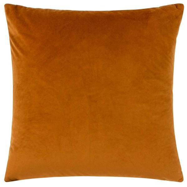 Paoletti Ledbury Jacquard Cushion Cover - Ginger/Grey - 