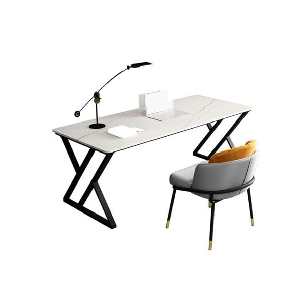 Simone Office Desk, Sintered Stone-Weilai Concept-Weilai Concept