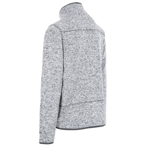 Trespass Mens Bingham Fleece Jacket - Grey Marl