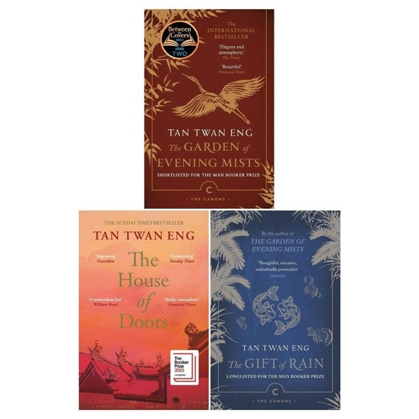 Tan Twan Eng 3 Book Set (The Gift of Rain, The Garden of Evening Mists & The House of Doors)