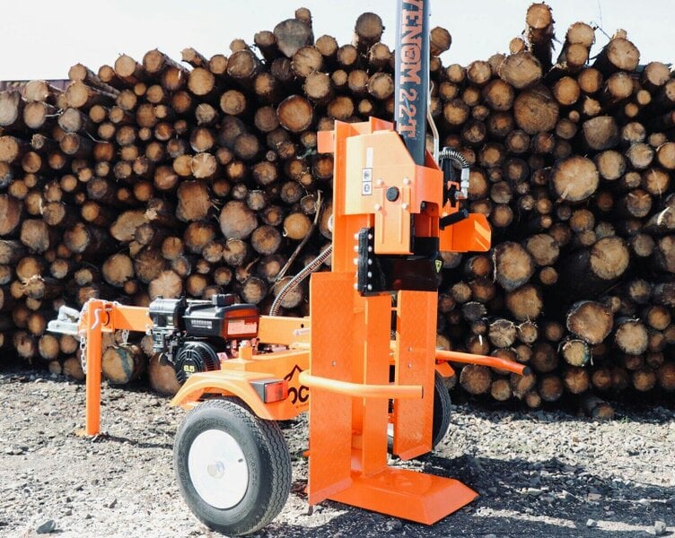 Rock Machinery 22ton Venom Log Splitter With Table