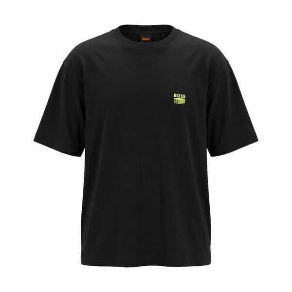 BOSS Te Brutalism Graphic T-Shirt Black