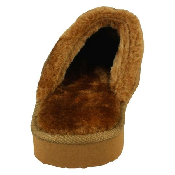 Spot On Ladies Spot On Mule Slippers