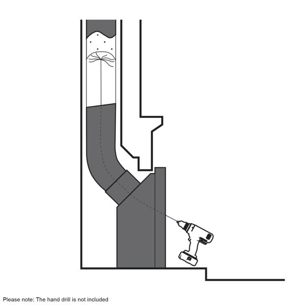 MAXBLAST Powered Chimney Sweep 11m