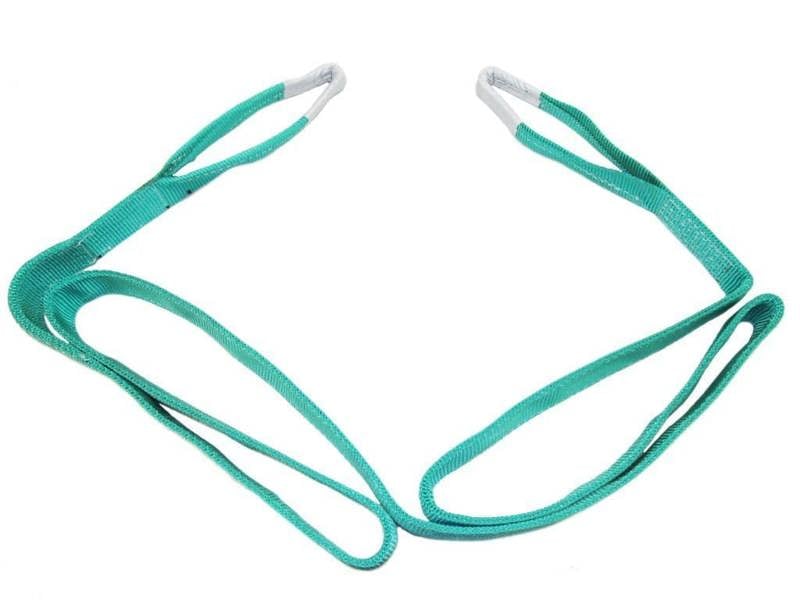 Duplex Web Sling 2 Ton 2 Metre (2T 2M 60MM Green Strap Hoist Lifting 2000KG)