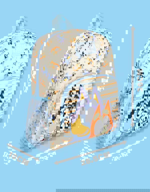 Bluey Unisex Kids Multicoloured Character Backpack (One Size)