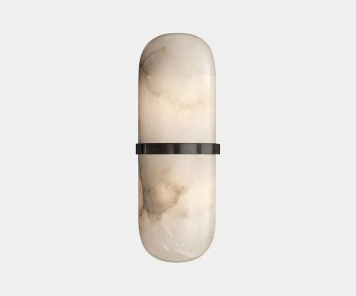 Luxury Interior Lighting - Melange Pill Sconce by Kelly Wearstler