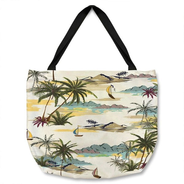 Benjamin Tate Design Palm Trees Tote bag