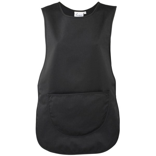 Premier Plain Pocket Tabard - Black
