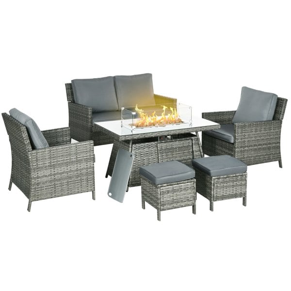 Rattan Sofa Set