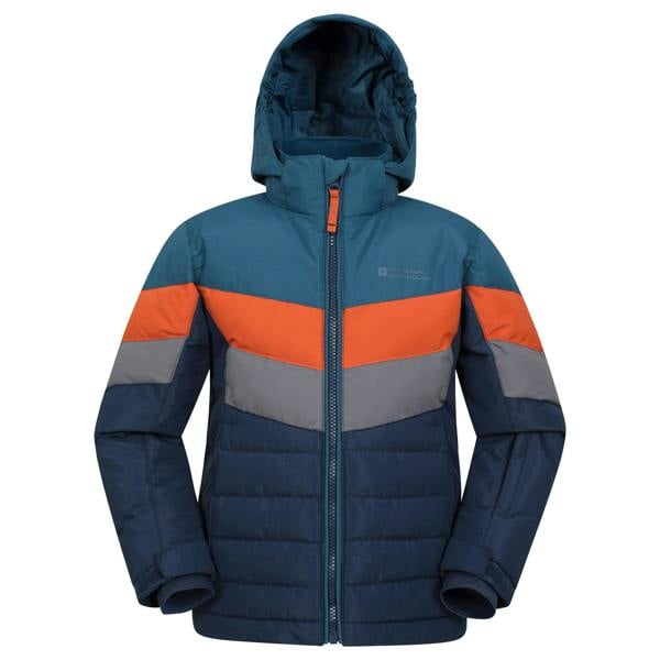 Mountain Warehouse Childrens/Kids Jasper II Water Resistant Jacket - Medium Grey - 