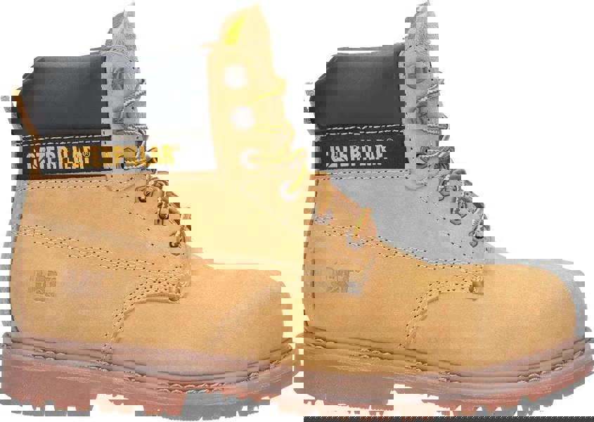 Caterpillar PowerPlant Mens SB Safety Classic Steel Toe Work Boots