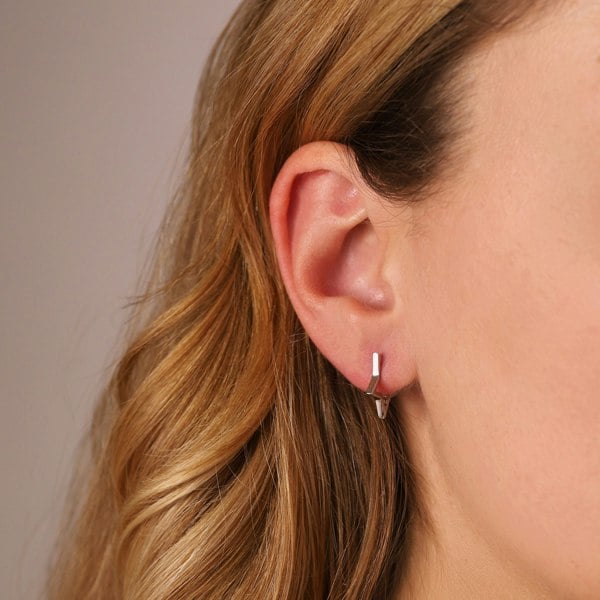 Gold Trip Hollow Star Hoops