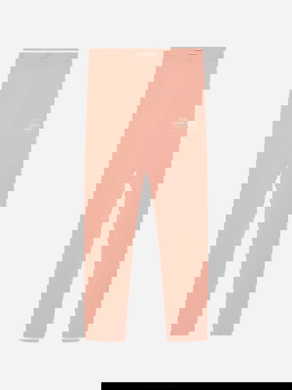 KENZO KIDS KENZO Girls Logo Leggings in Pink