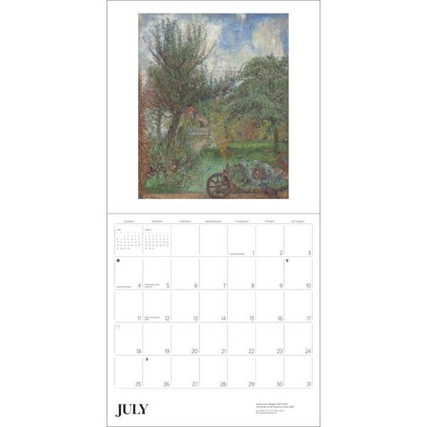 Gardens of the Impressionists Calendar 2027, Wall Calendars, Month To View, Art, Gift