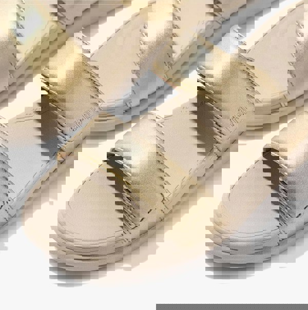 FitFlop F-MODE GO Womens Slides Platino