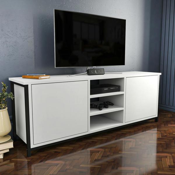 Decorotika Otis Modern Tv Stand TV Cabinet for TV's up to 63"
