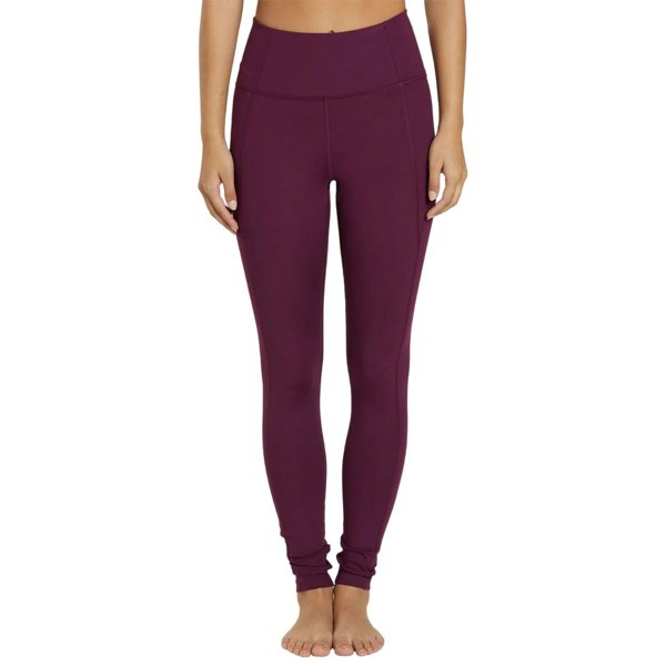 Girlfriend Collective Women's Pocket 7/8 Leggings - Plum