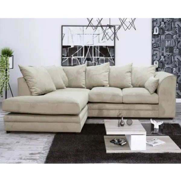 Snug Furniture Fernando Fabric Left Hand Corner Sofa Set