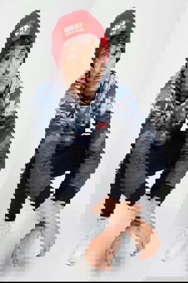 Beat Boyz Club Intensified Crew Sweatshirt - Black Camo Fade