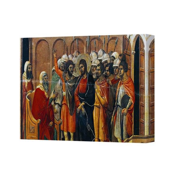 Benjamin Tate Design Canvas 2147 Religious Art Painting of Jesus Among Apostles Wall Decor