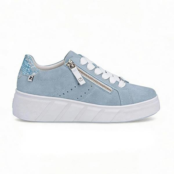 Rieker Rieker CARLA Ladies Casual Trainers Blue