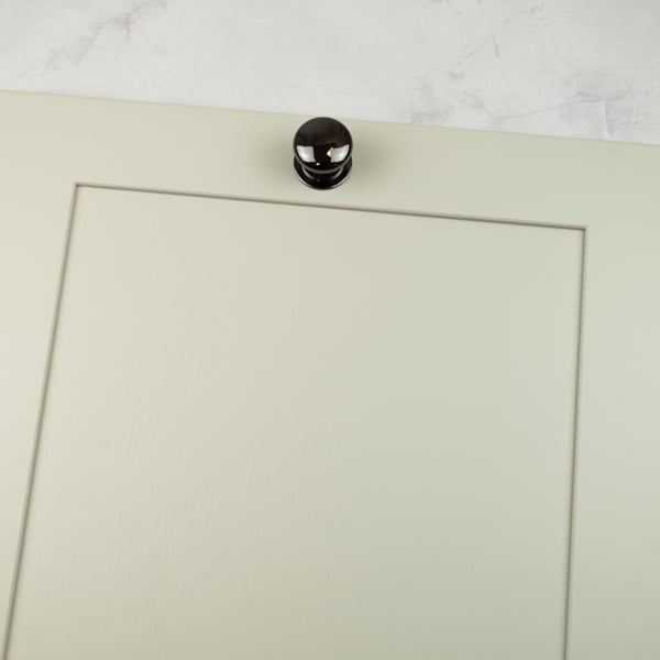 Handle & Home Black Nickel Knob and Cup Handle