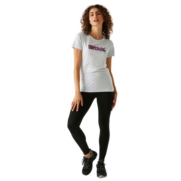 Regatta Womens/Ladies Fingal VIII Logo Marl T-Shirt - Cyberspace - 