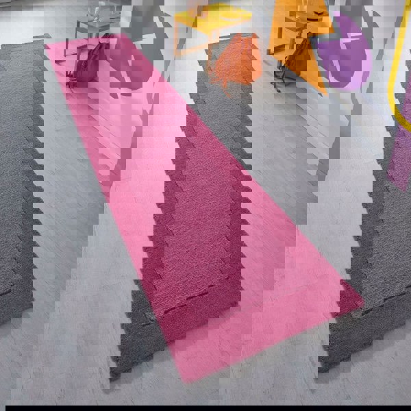 Colours Bordered Rug – Handmade Wool Rug