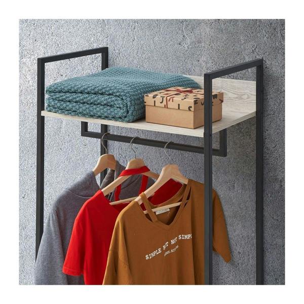 Timber Art Design Zahra Bedroom Open Wardrobe 2 Drawers  Furniture Storage Cupboard