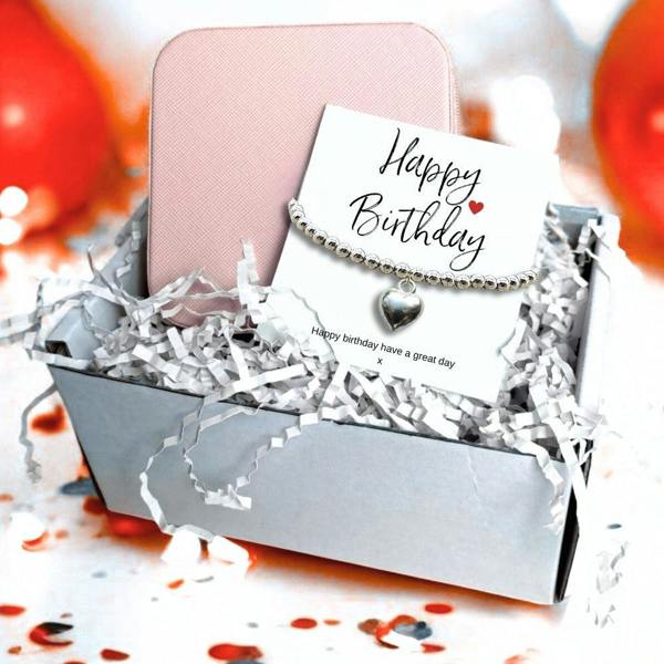 Aye Do Gifts Happy Birthday Bracelet & Jewellery Box Gift