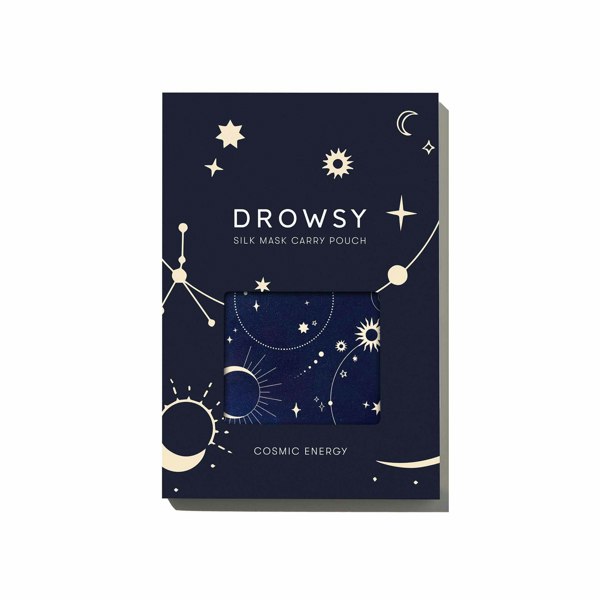 Drowsy Sleep Co Cosmic Energy Silk Carry Pouch