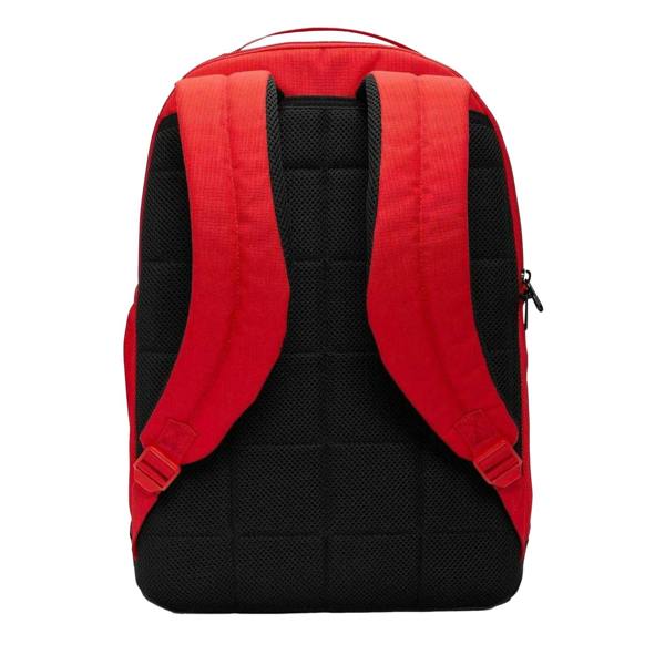 Nike Unisex Adult Brasilia Logo Backpack - Uni Red/Black/White - 
