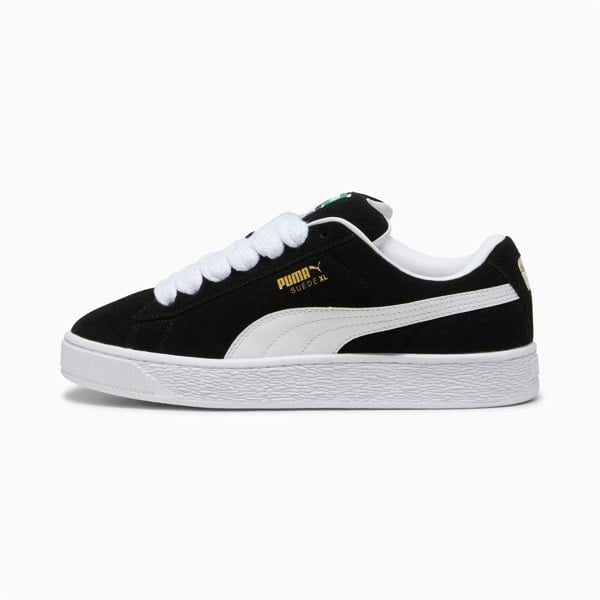Puma 395205-02 Unisex Suede XL - Black/White