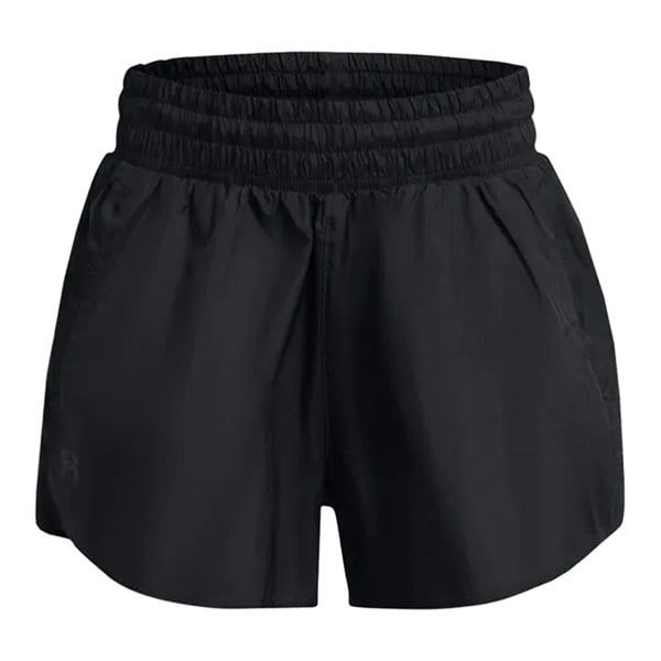 Under Armour Womens Crinkle Woven Shorts - Black
