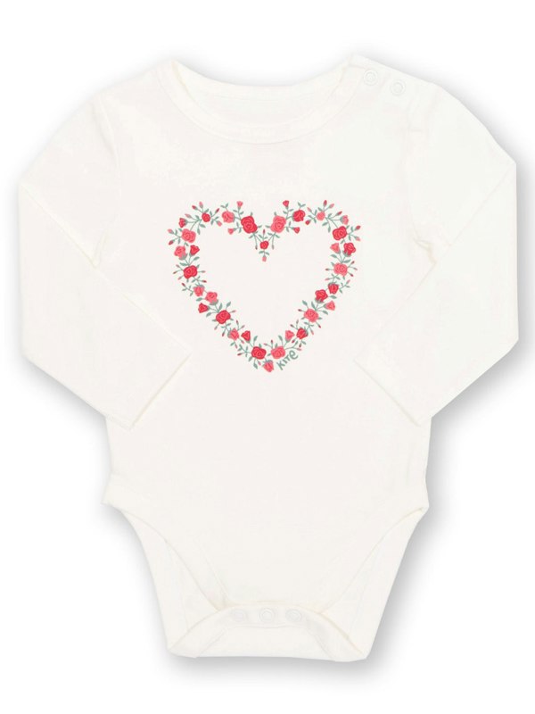 Kite Baby Organic Rosey Love Bodysuit
