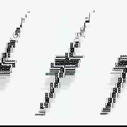 THOMAS SABO Silver Cubic Zirconia Cross Pendant PE530-051-11