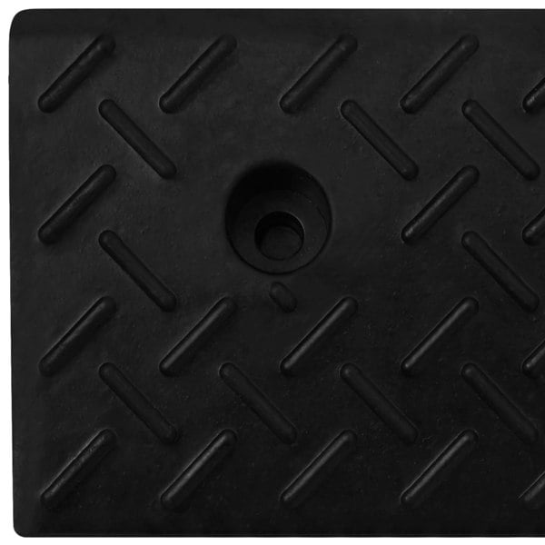 Berkfield Kerb Ramps 2 pcs 50x17.5x5 cm Rubber