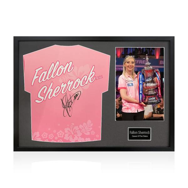 Fallon Sherrock Signed Shirt Classic Frame