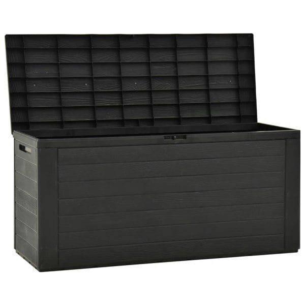 Berkfield Garden Storage Box Anthracite 116x44x55 cm
