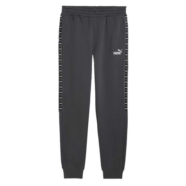 Puma Mens Fleece Ribbed Cuff Joggers - Grey - 