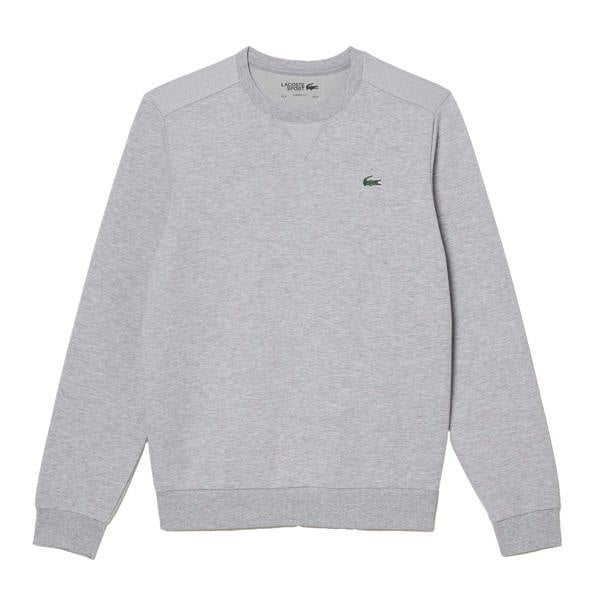 Lacoste Mens Crew Neck Sweatshirt - Grey - 