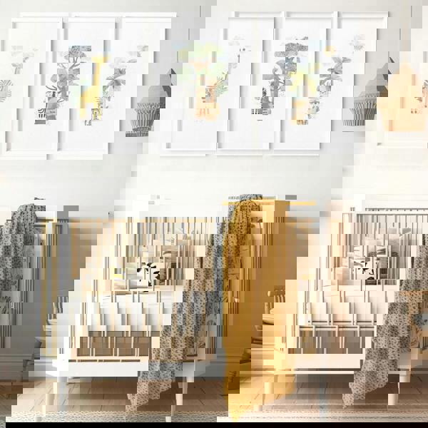 Giraffe Nursery | Set of 3 wall art prints