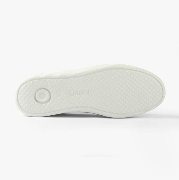 Gabor KEYSTONE Womens Trainers White/Pewter/Silver